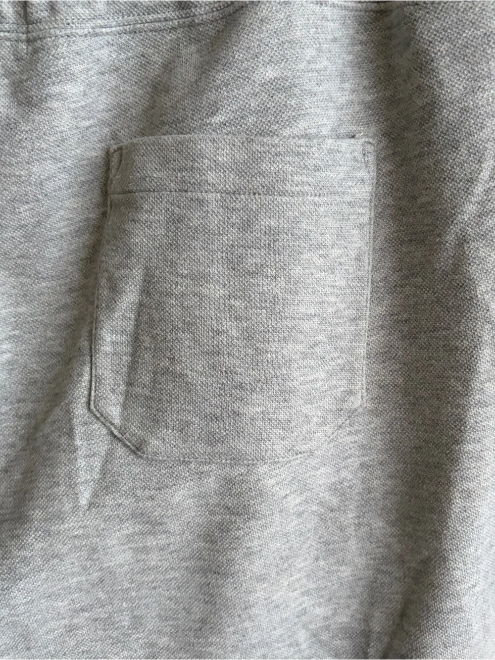 Polo Ralph Lauren Gray Textured 9” Sweat Shorts POLO logo L